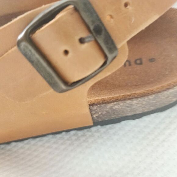DUCCELLI Made in Italy Bank Siena leather comfort lagenlook buckle Sandals main image 4